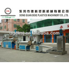 El HDPE LDPE de plástico recicla la máquina DKSJ-140A / 125